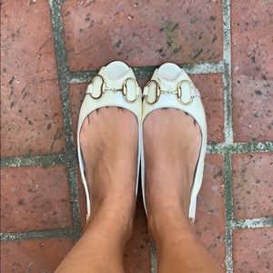 Authentic gucci slingback flats